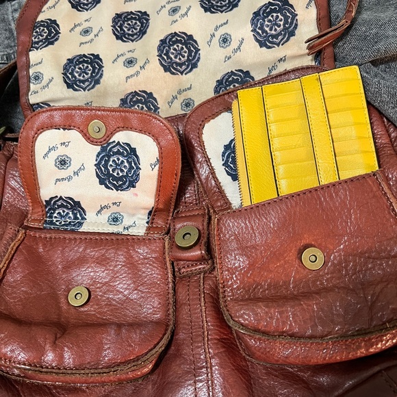 Lucky Brand Rich Brown Leather Bag - Picture 5 of 10